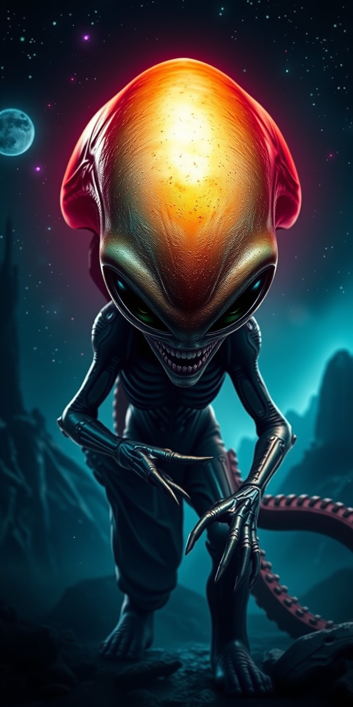 Alien 2 Phone Wallpaper