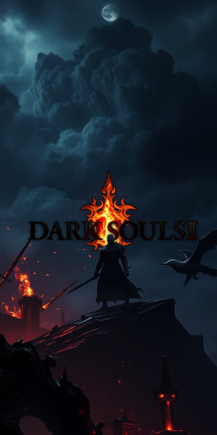 Dark souls 2 1 Phone Wallpaper
