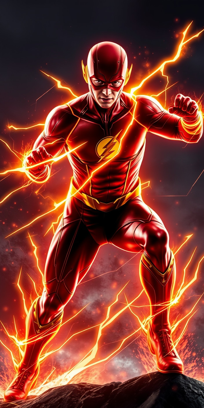 Reverse flash 1 Phone Wallpaper