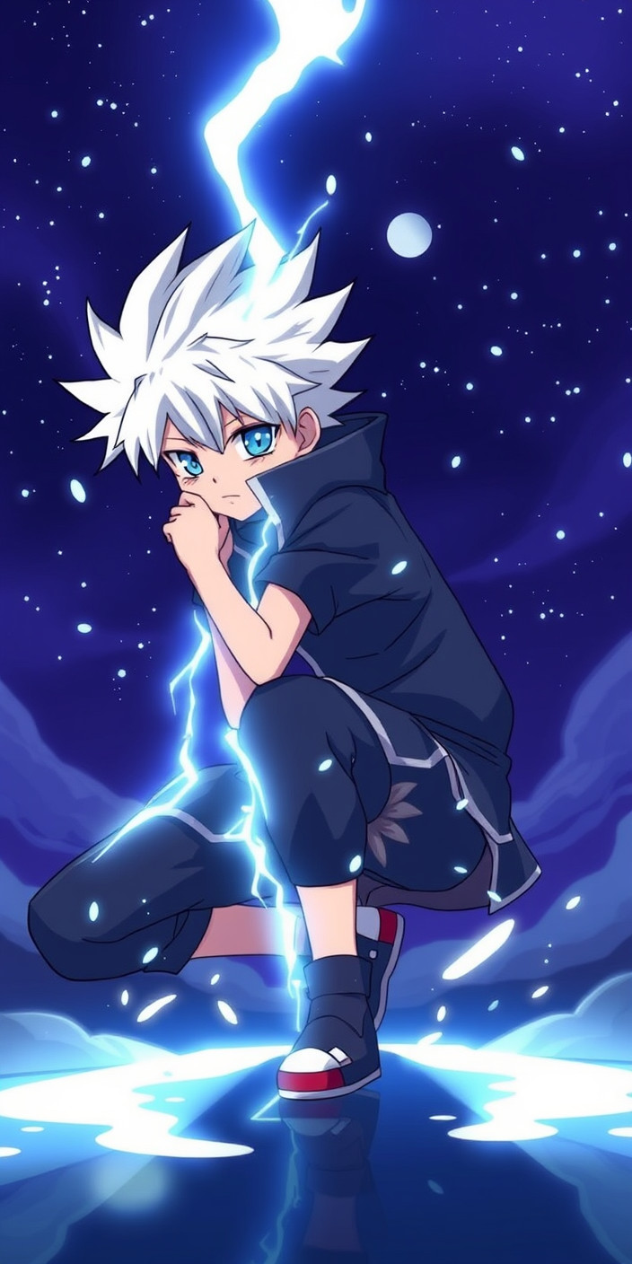 Killua 13 Phone Wallpaper