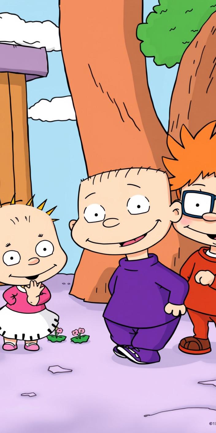 Rugrats 5 Phone Wallpaper