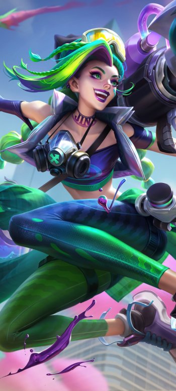 Jinx 18 Phone Wallpaper