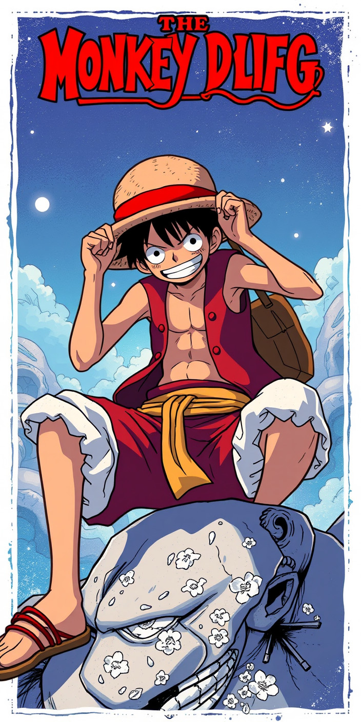 Monkey d luffy 9 Phone Wallpaper