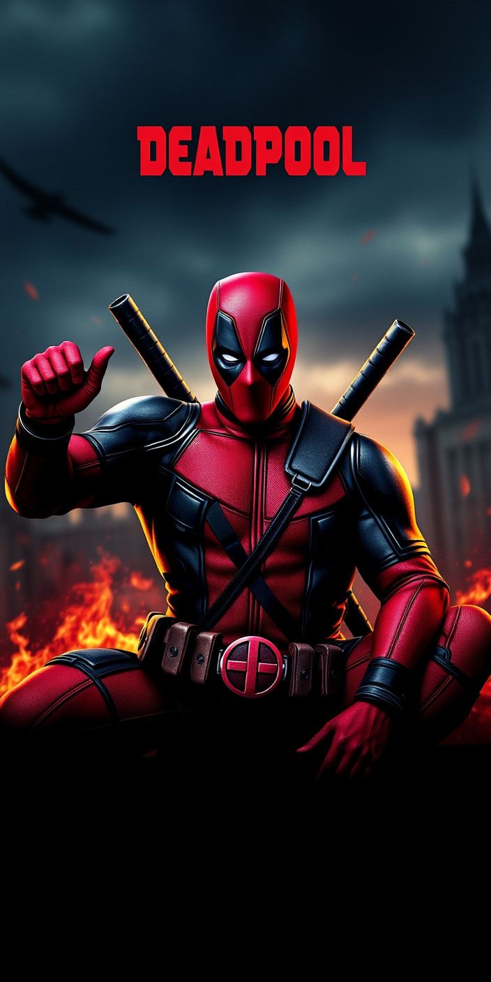 Deadpool  4k 4 Phone Wallpaper