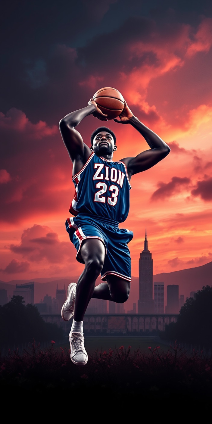Zion williamson 10 Phone Wallpaper