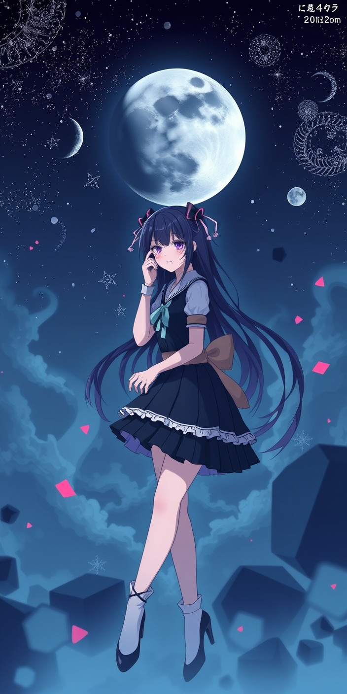 Kuromi aesthetic 3 Phone Wallpaper
