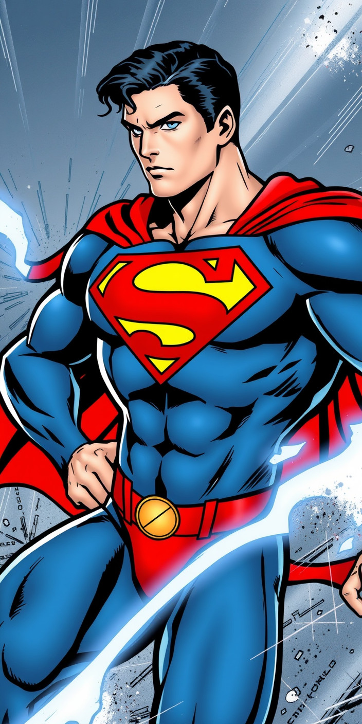 Superman comic 4 Phone Wallpaper