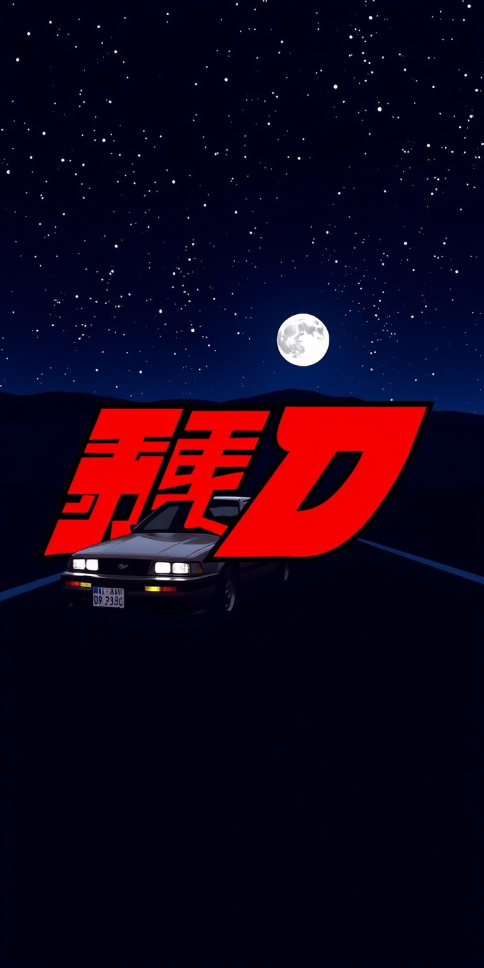 Initial d 4 Phone Wallpaper