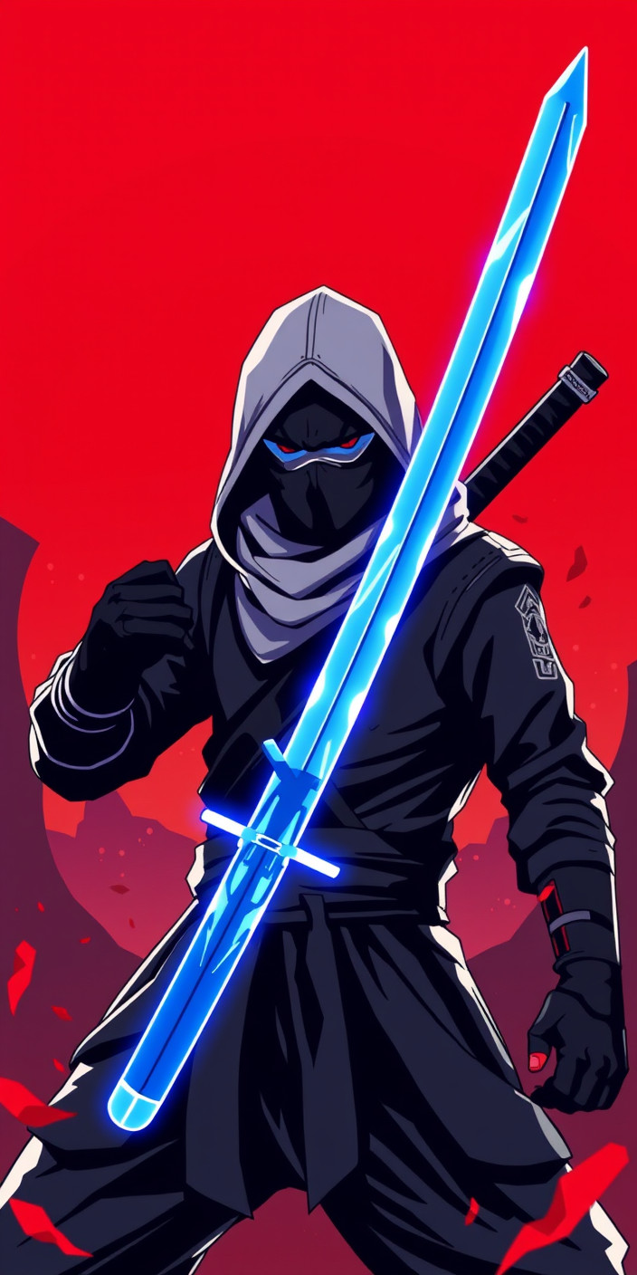 Ninja 9 Phone Wallpaper