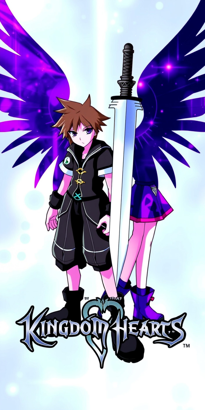 Kingdom hearts 2 4 Phone Wallpaper