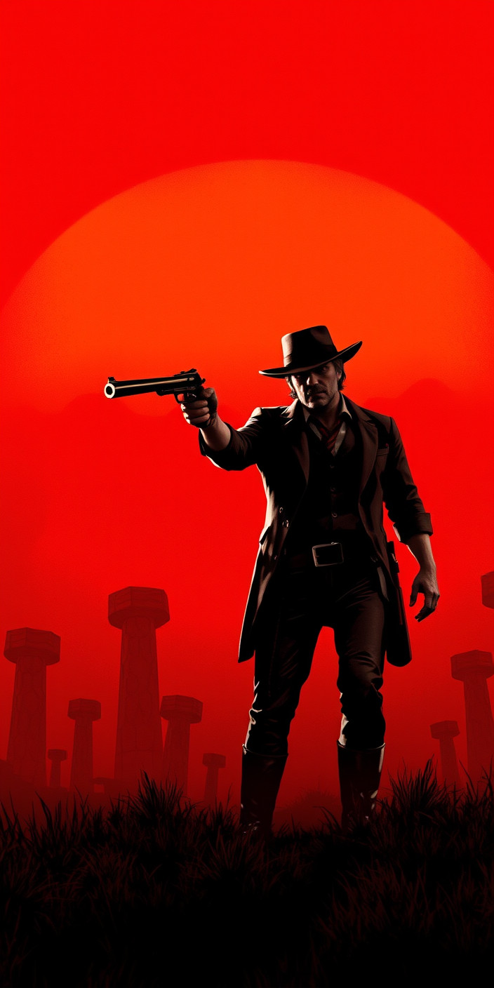 Red dead redemption 2 4 Phone Wallpaper