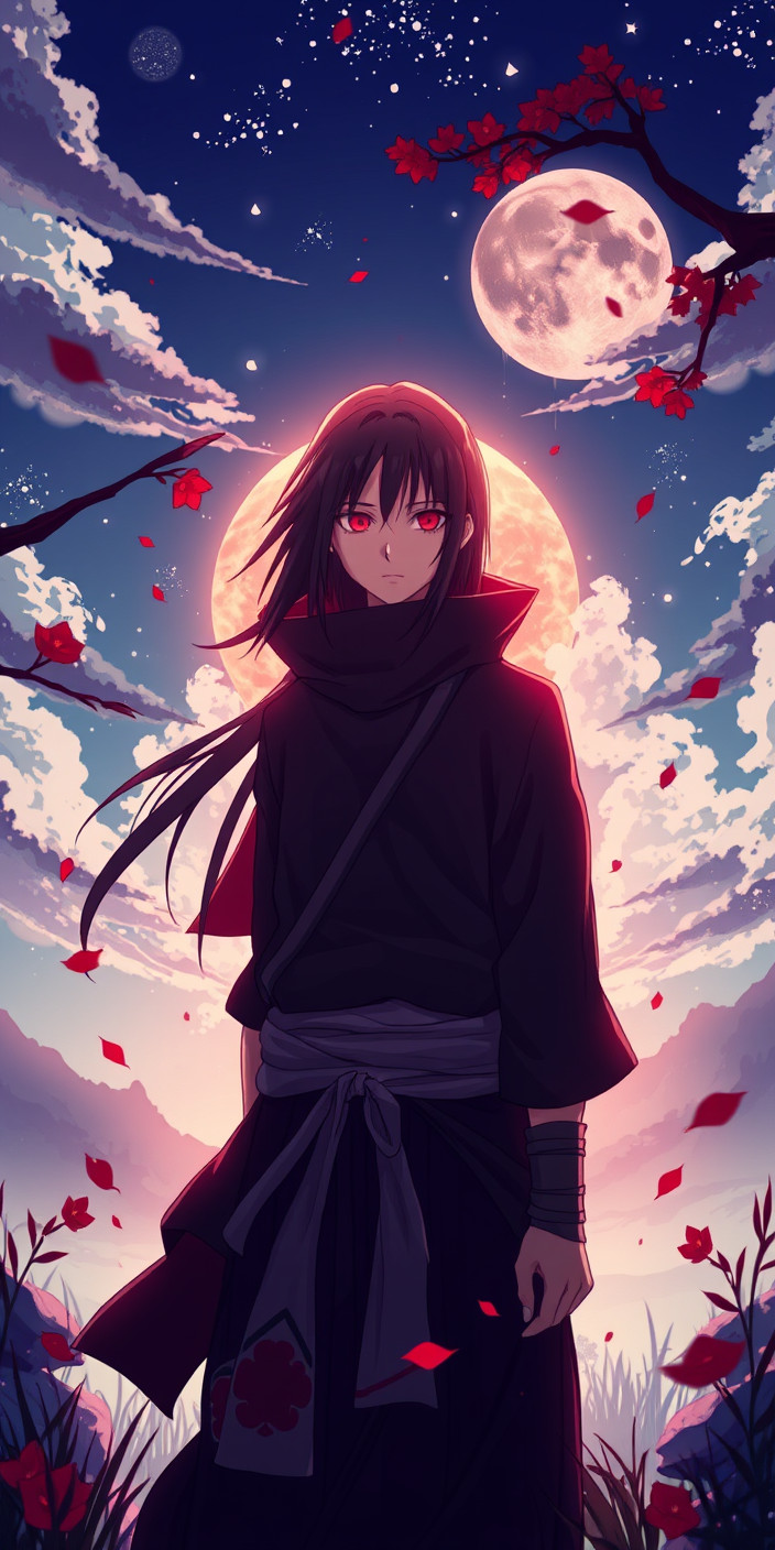 Itachi 4k 5 Phone Wallpaper
