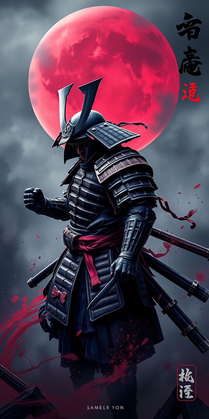 Samurai 4 Phone Wallpaper