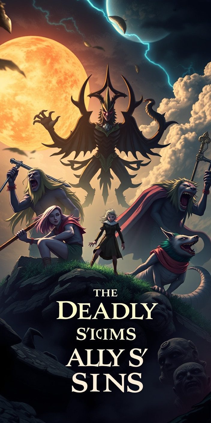 The seven deadly sins 9 Phone Wallpaper