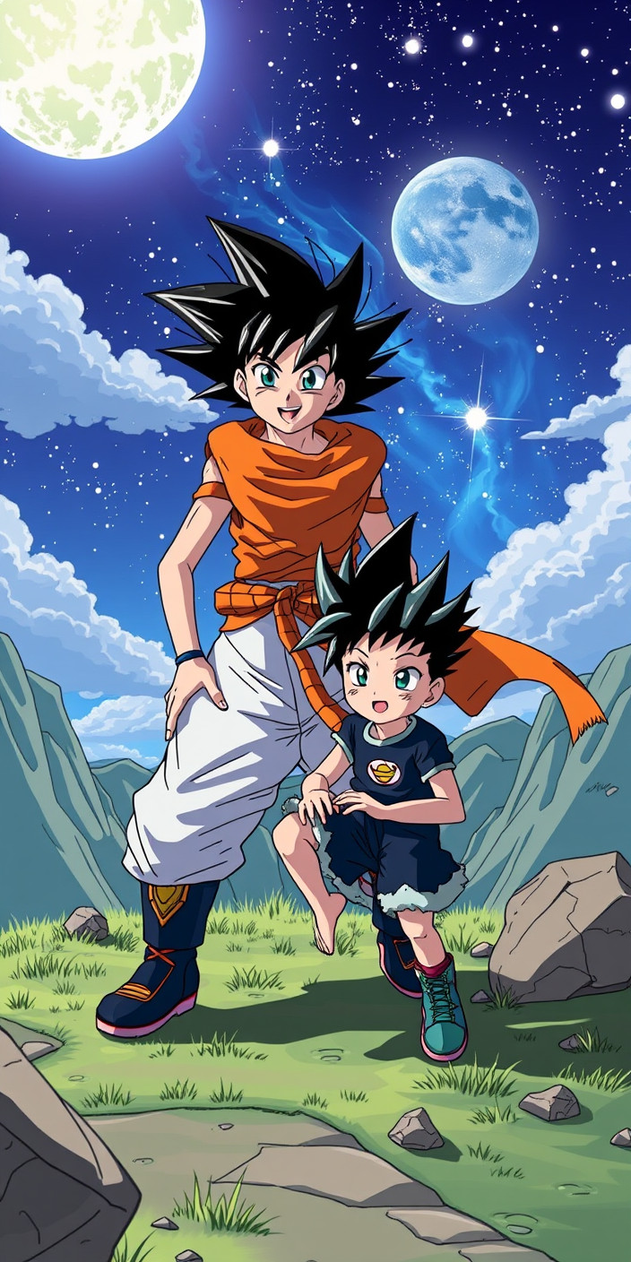 Gon and killua 2 Phone Wallpaper