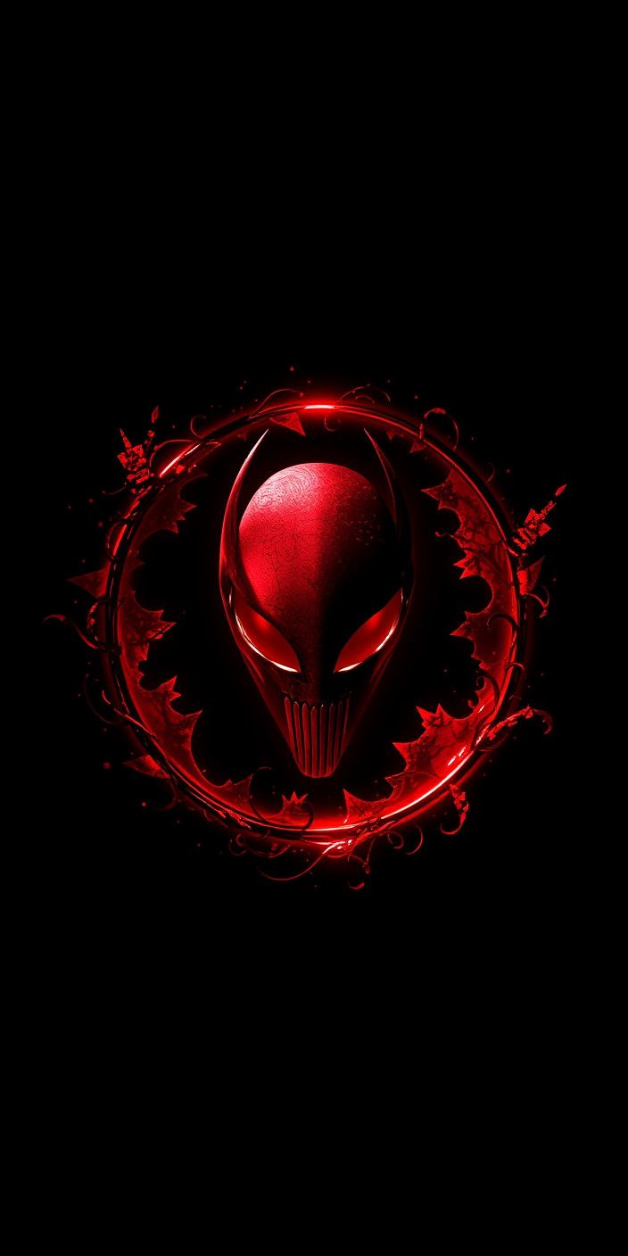 Alienware red 3 Phone Wallpaper