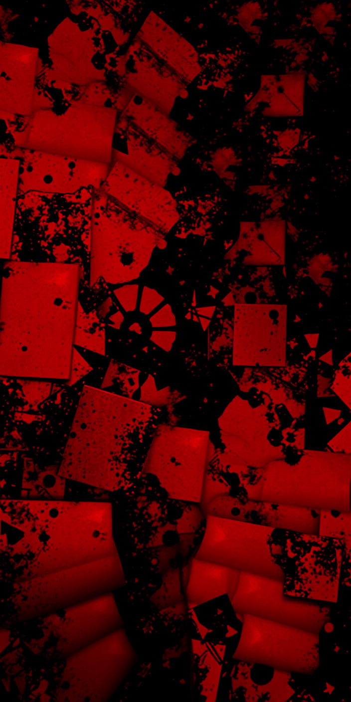 Red and black abstract 11 Phone Wallpaper