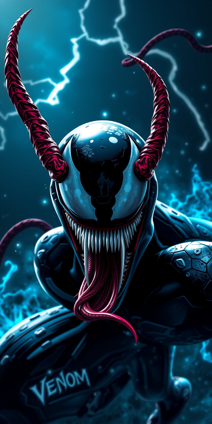 Anti venom 4 Phone Wallpaper