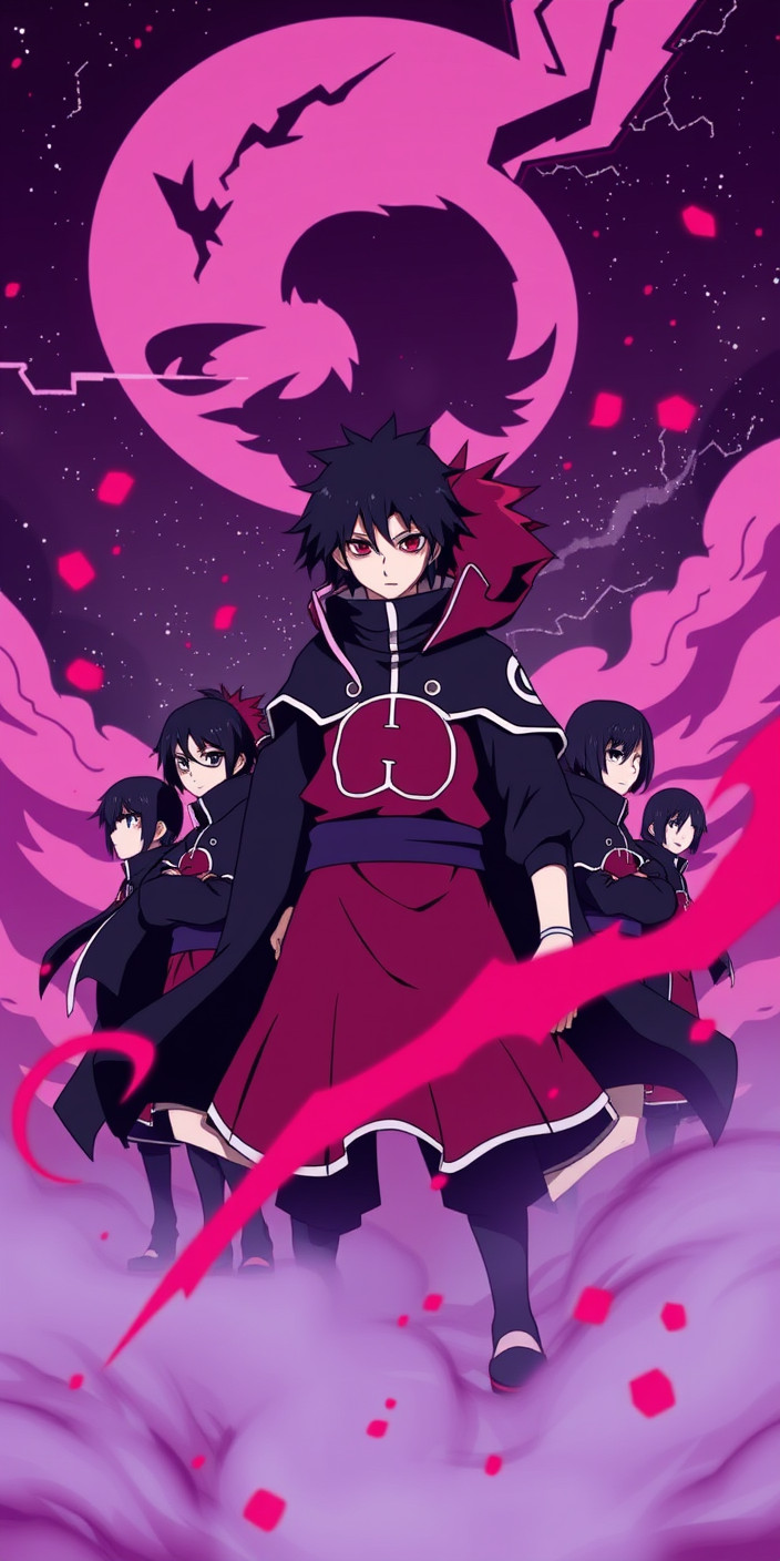Akatsuki 13 Phone Wallpaper