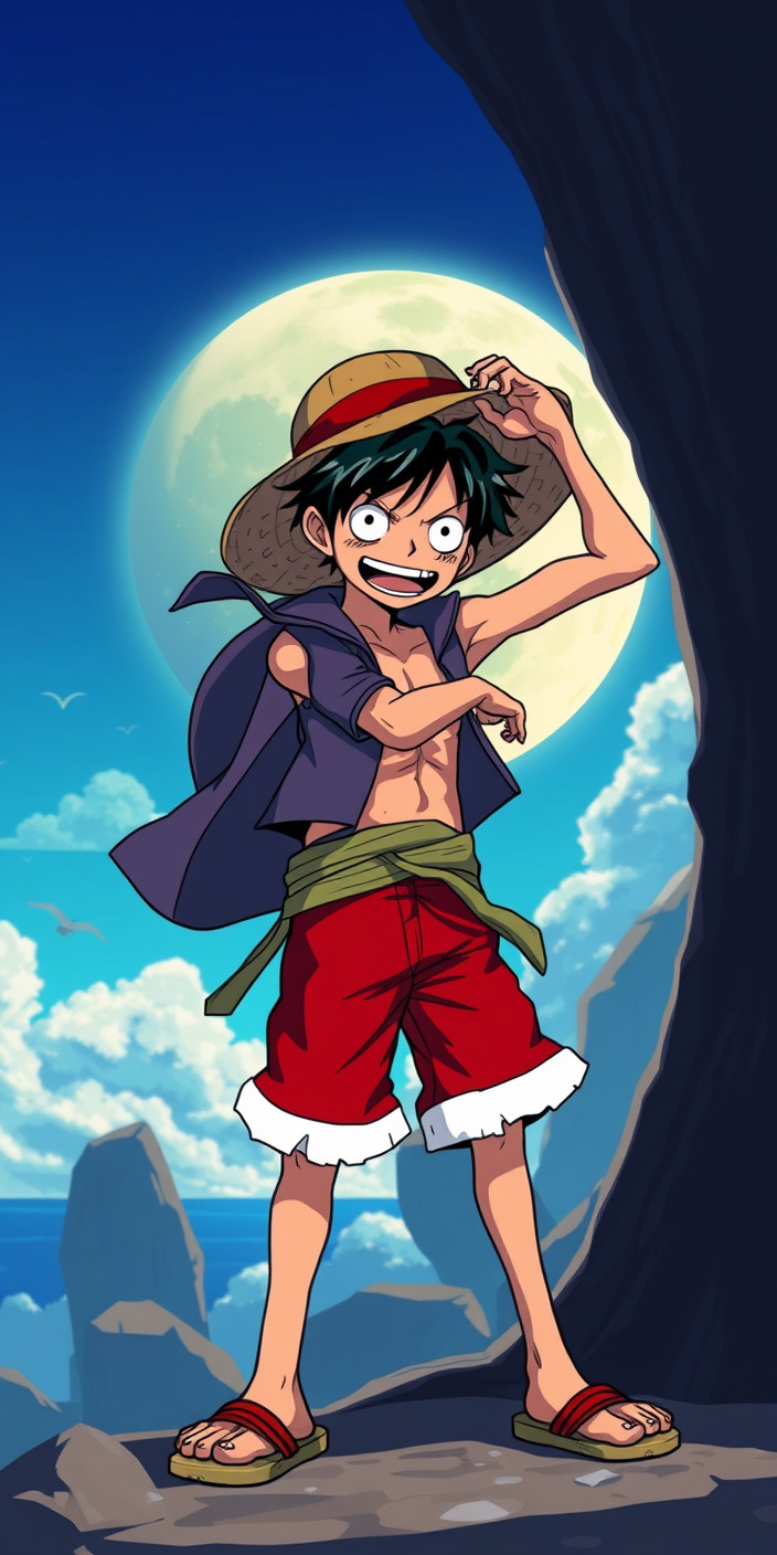 Monkey d luffy 4 Phone Wallpaper