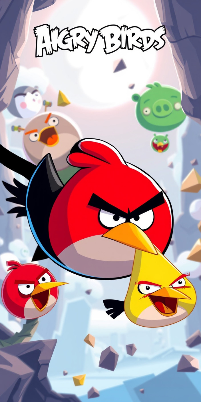 Angry birds 5 Phone Wallpaper