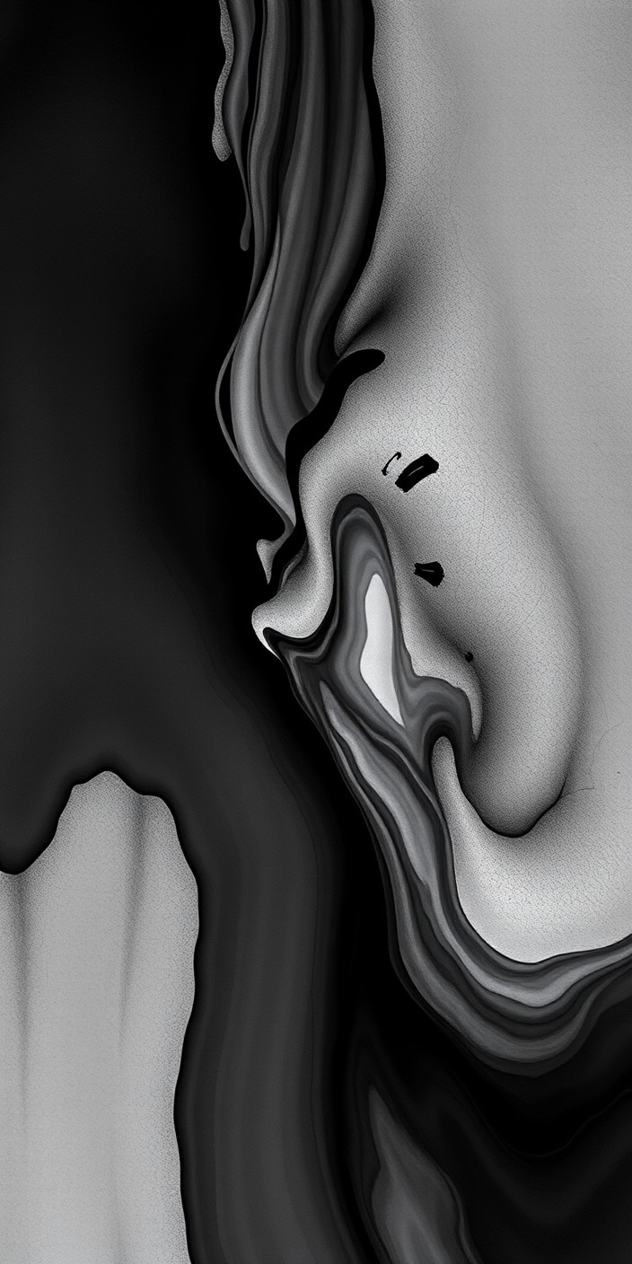 Black abstract 13 Phone Wallpaper