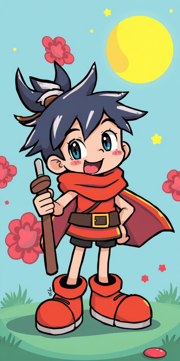 Cartoon 9 Phone Wallpaper