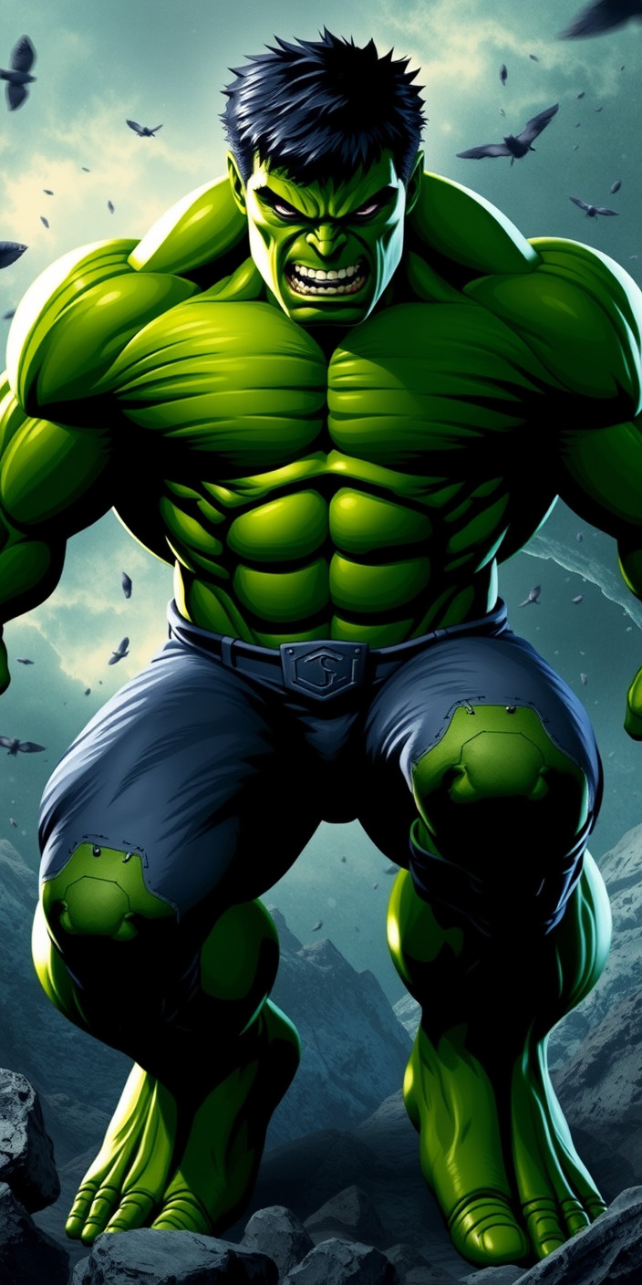 Hulk 14 Phone Wallpaper