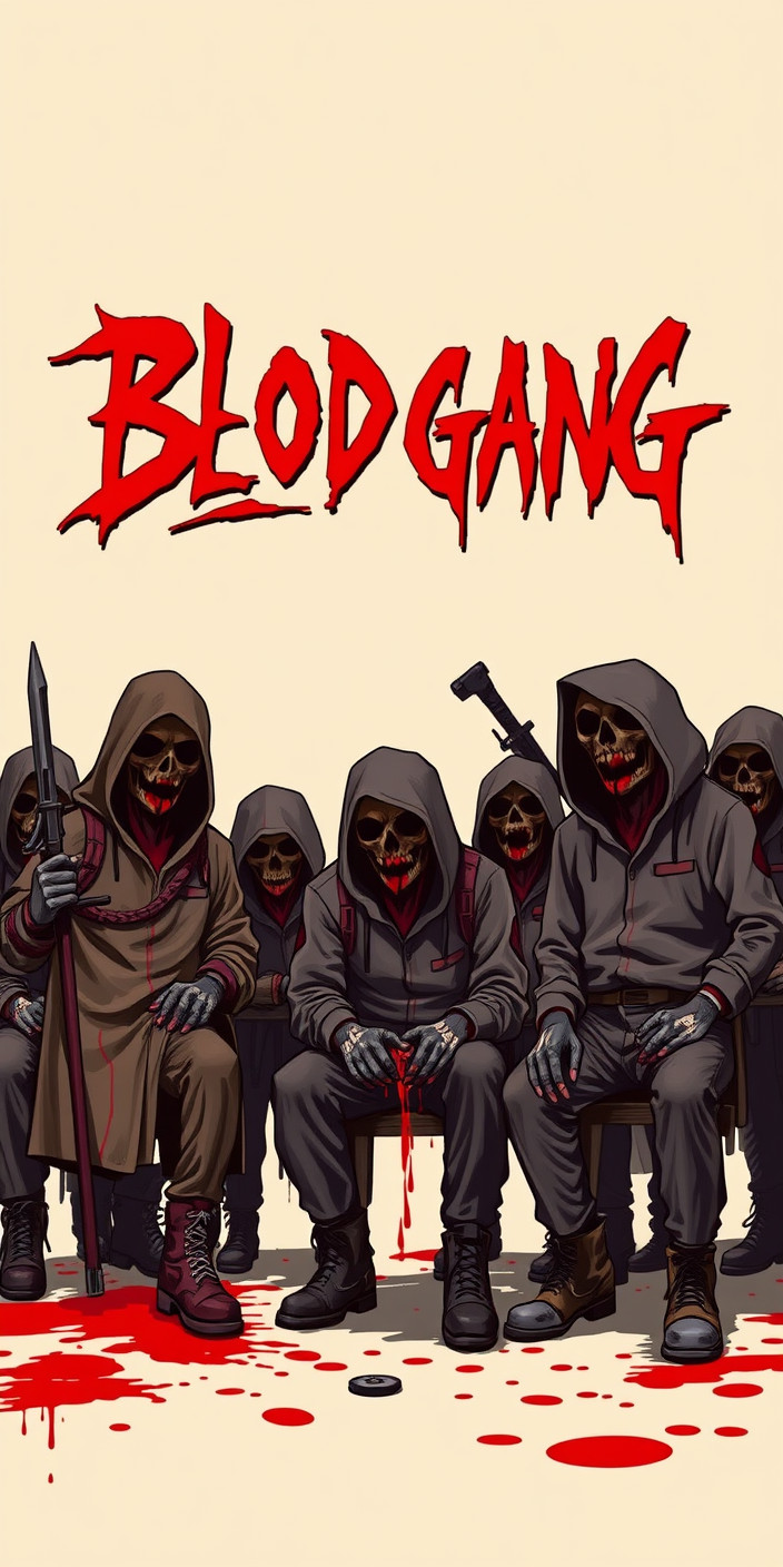 Blood gang 6 Phone Wallpaper