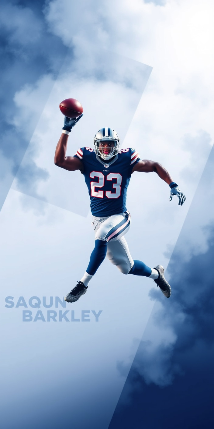 Saquon barkley 4 Phone Wallpaper