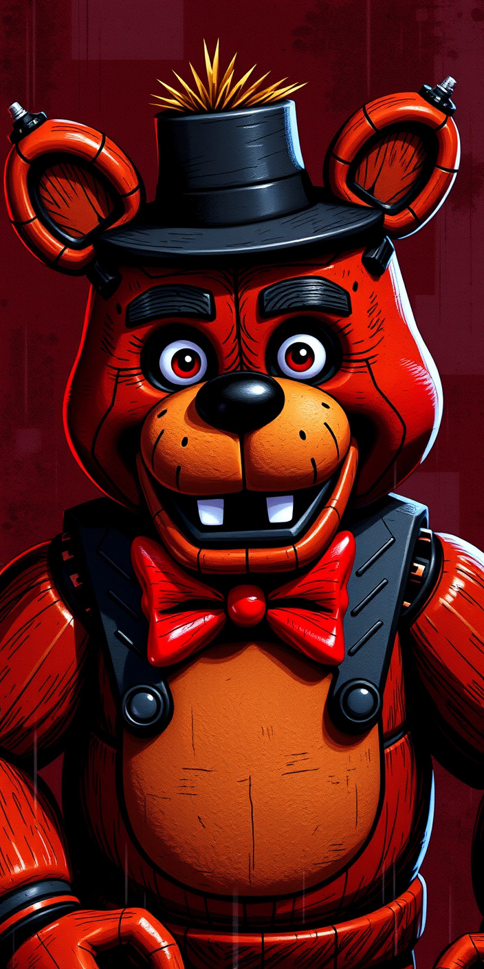 Freddy fazbear 6 Phone Wallpaper