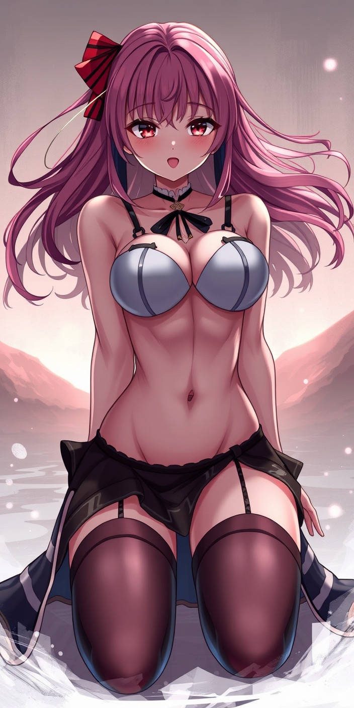 Sexy anime girls 9 Phone Wallpaper