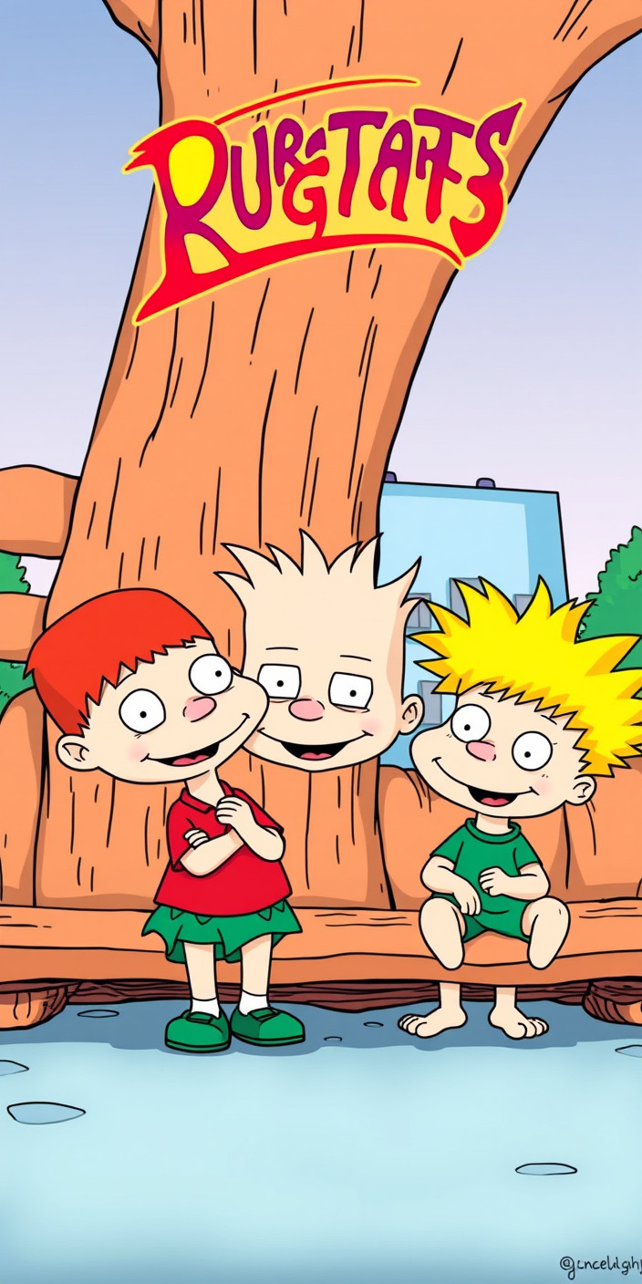 Rugrats 8 Phone Wallpaper
