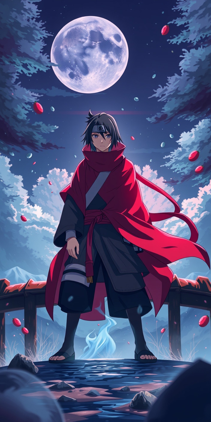 Itachi 4k 4 Phone Wallpaper