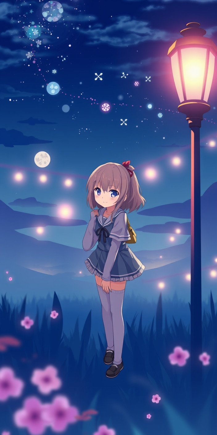 Lofi girl 3 Phone Wallpaper