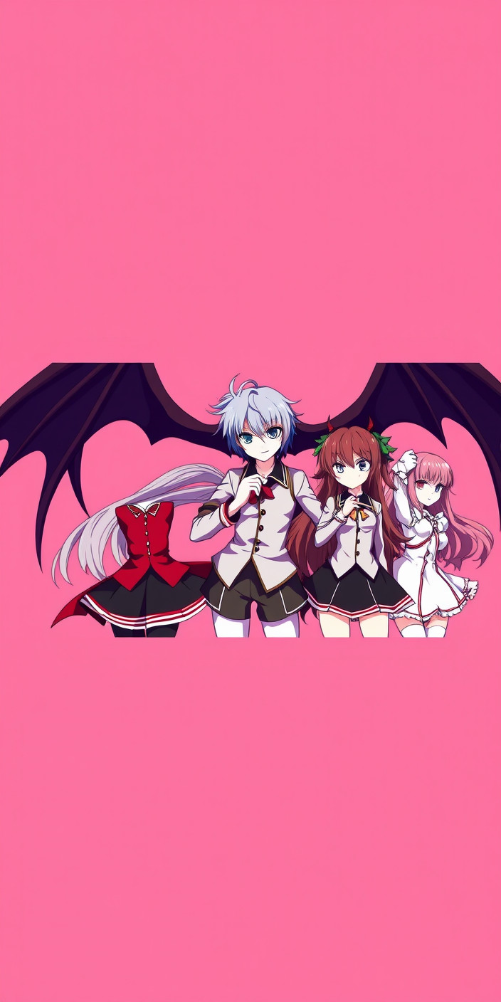 High school dxd 4 Phone Wallpaper