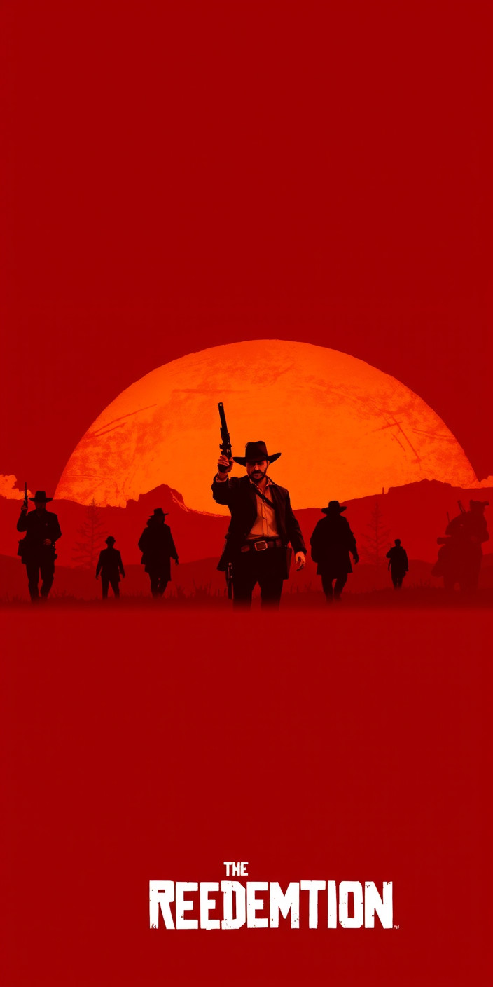 Red dead redemption 3 Phone Wallpaper
