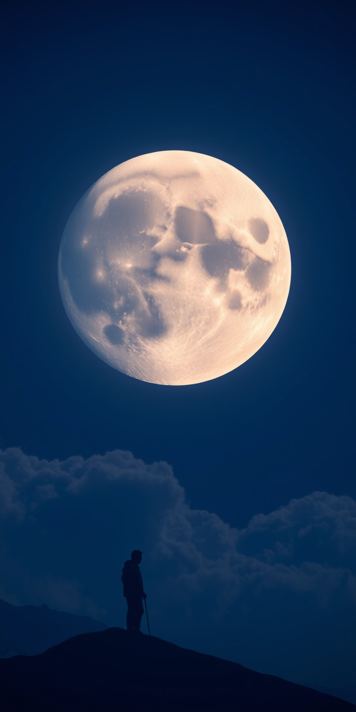 Moon 11 Phone Wallpaper