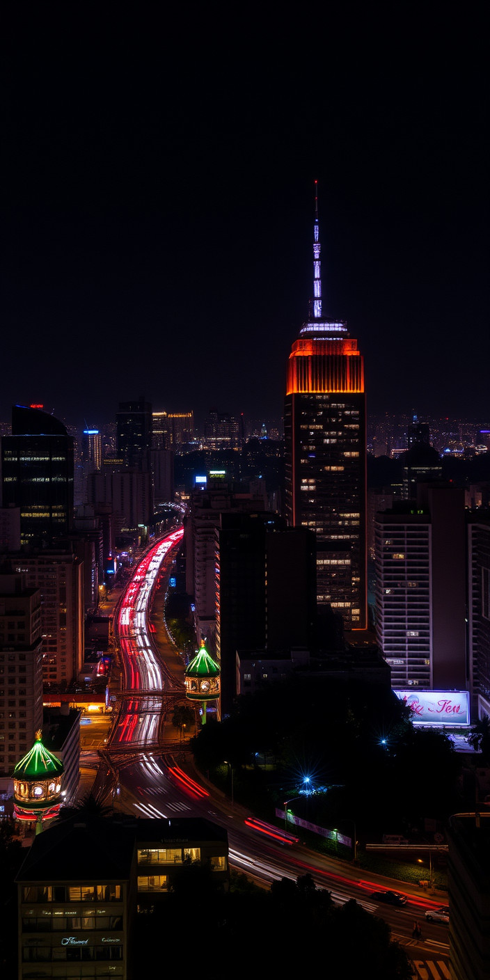 Night city 14 Phone Wallpaper