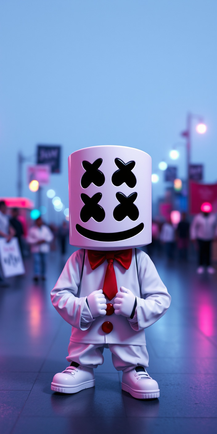 Marshmello 7 Phone Wallpaper