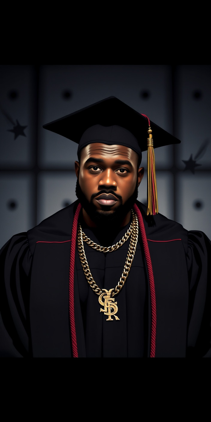 Kanye west graduation 3 Phone Wallpaper