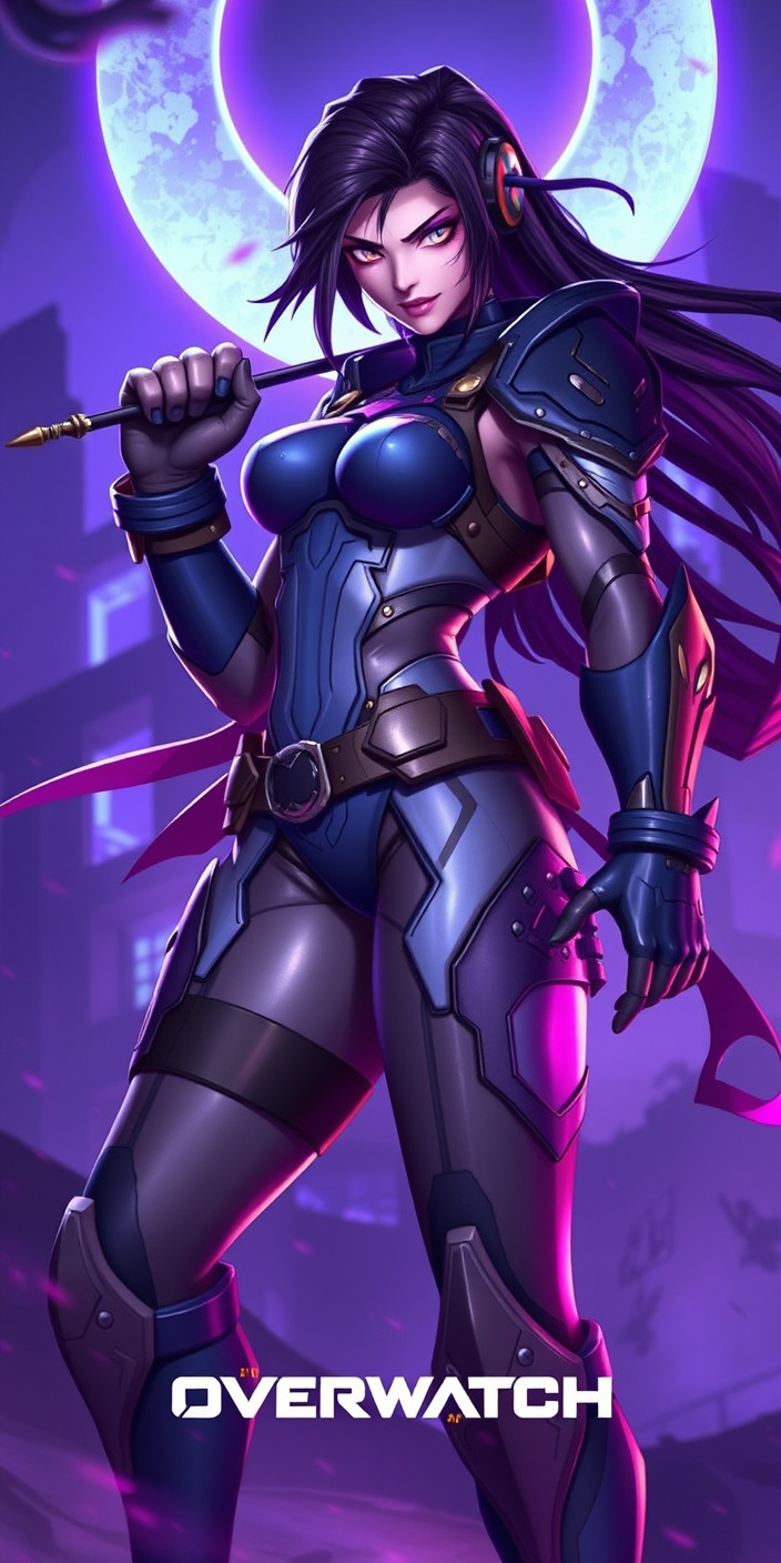 Overwatch  widowmaker 4 Phone Wallpaper
