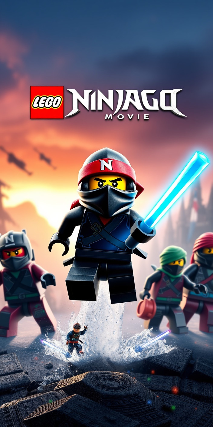 Lego ninjago movie 4 Phone Wallpaper