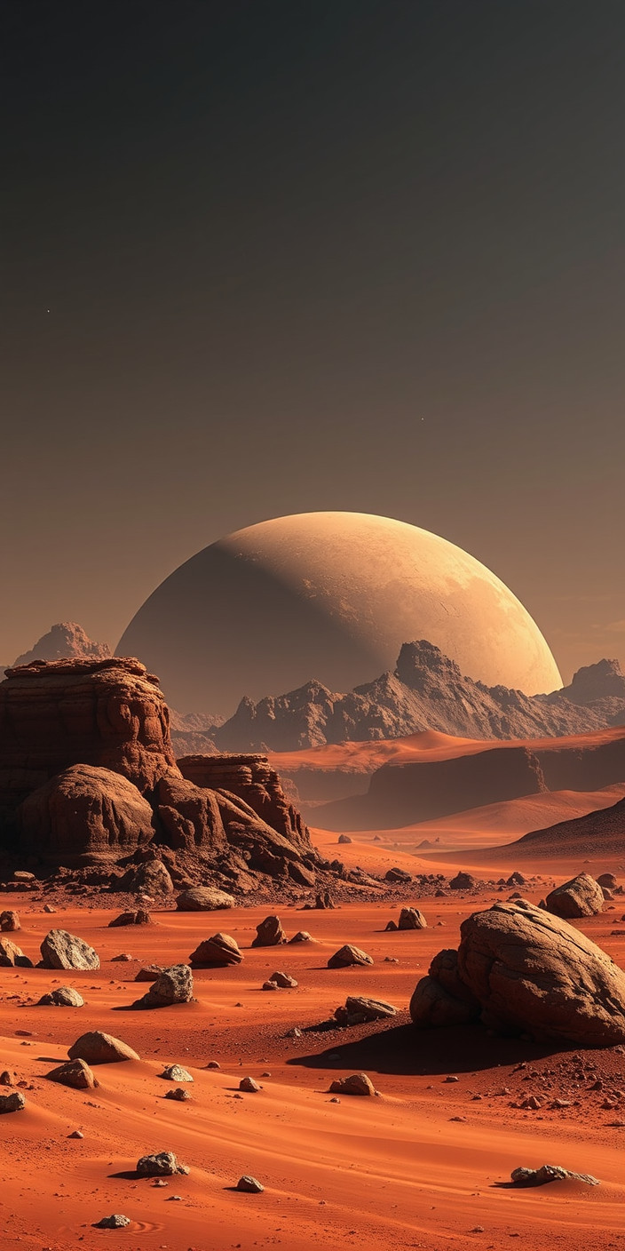Mars 4 Phone Wallpaper