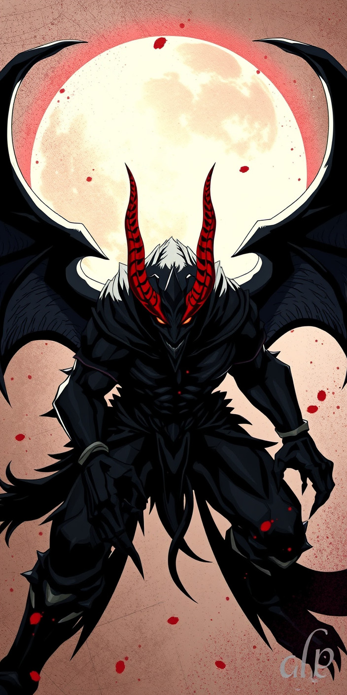Demon 8 Phone Wallpaper
