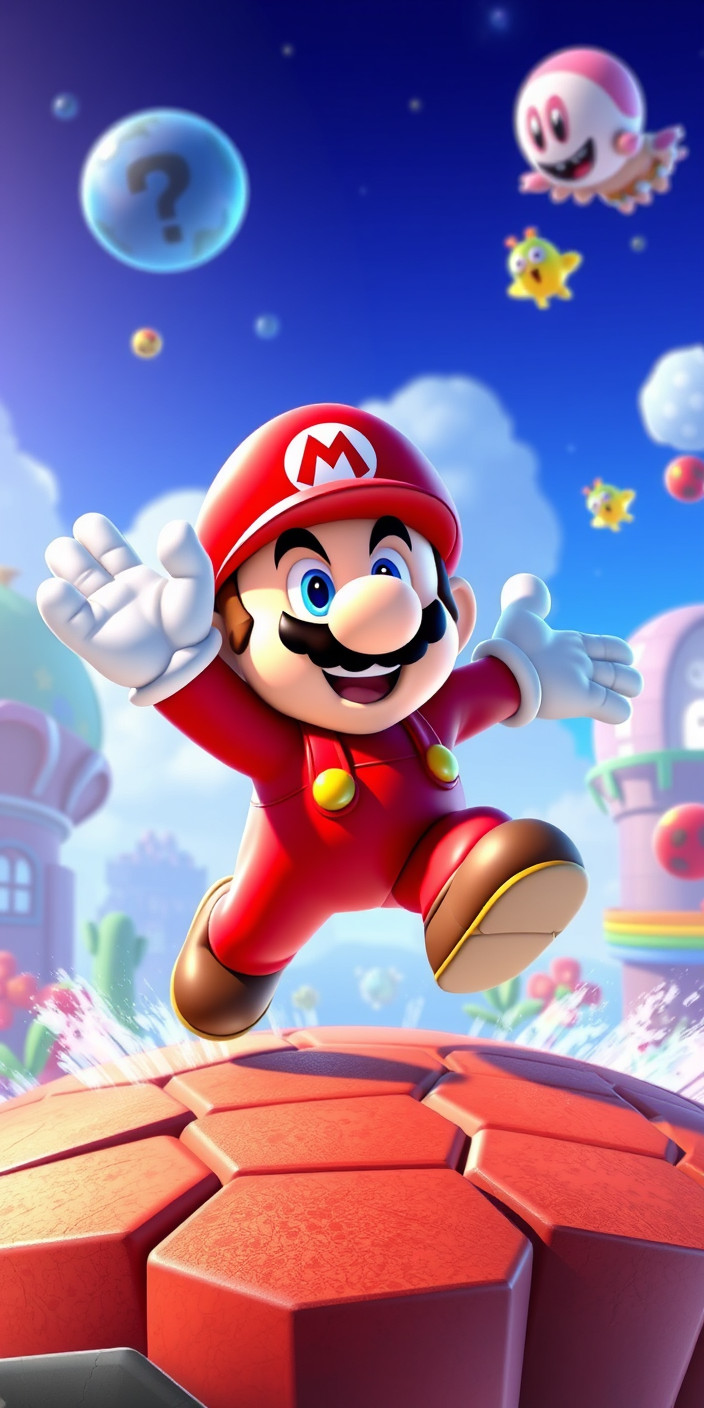 Super mario odyssey 9 Phone Wallpaper