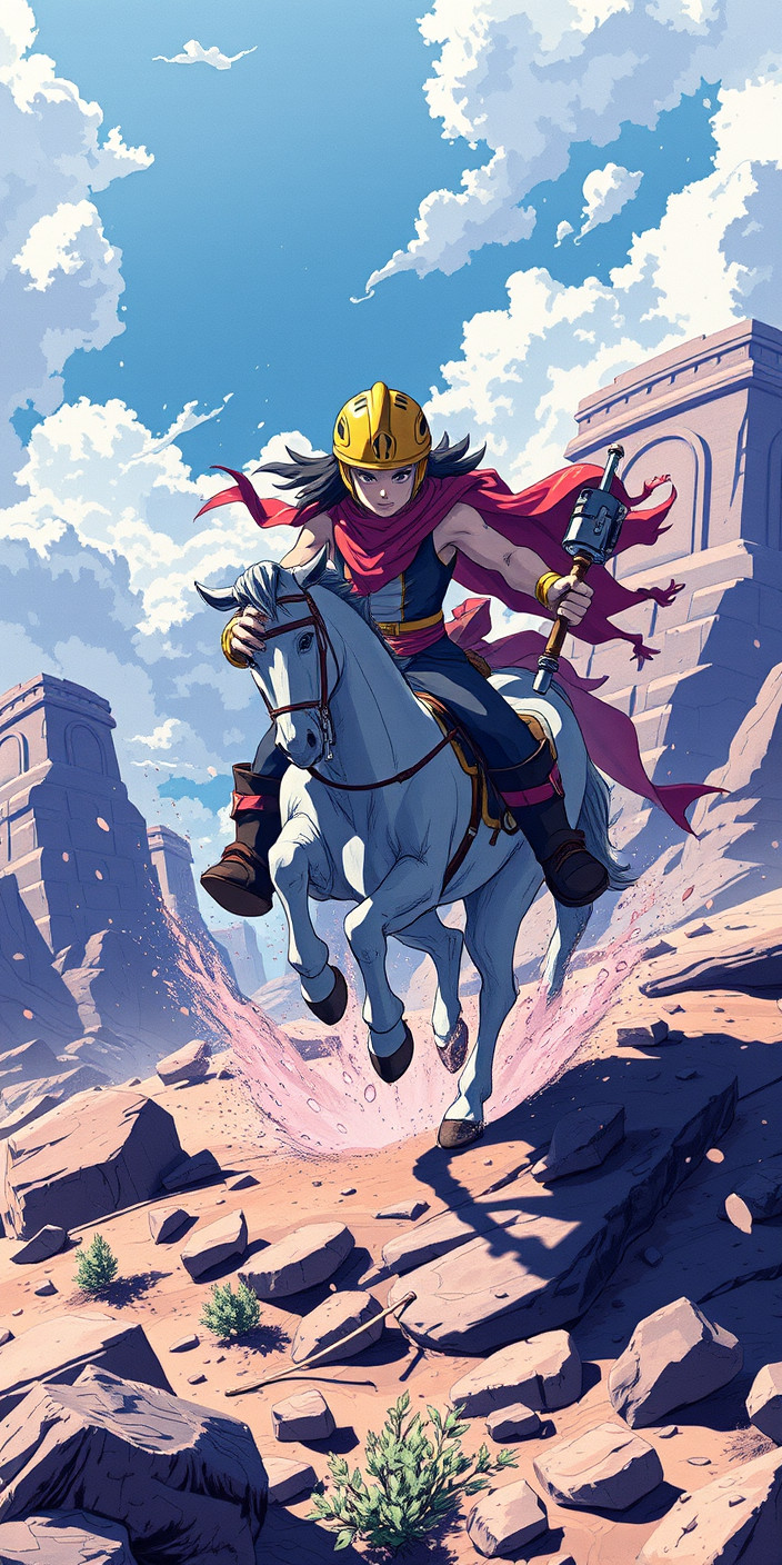 Steel ball run 10 Phone Wallpaper