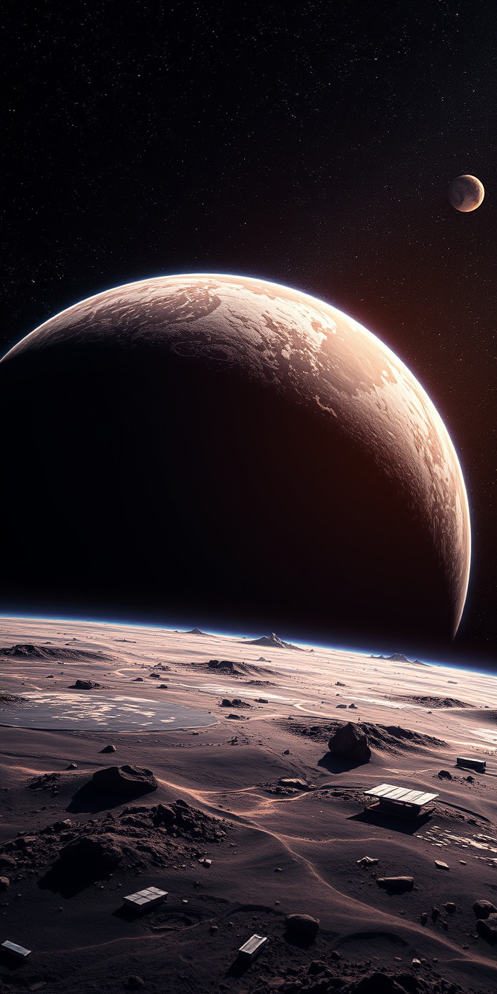 Space  4k 8 Phone Wallpaper