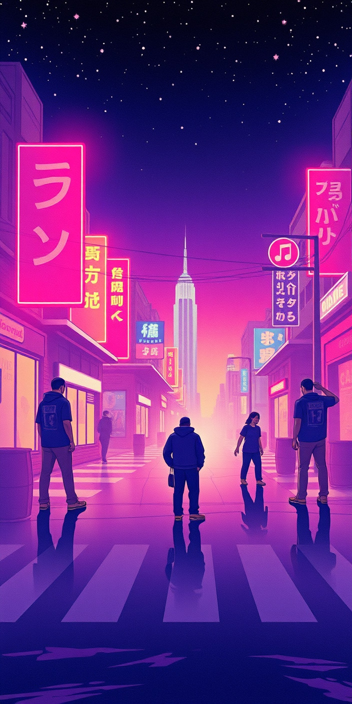 Lofi hip hop 3 Phone Wallpaper