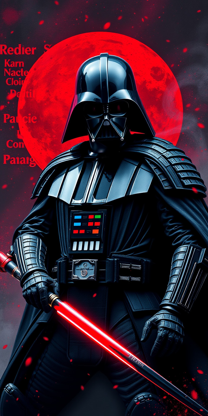 Darth vader samurai 5 Phone Wallpaper